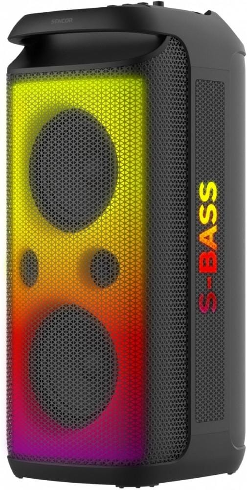 Partycon BOOST Power 250W, IPX4, TWS, LED zwart