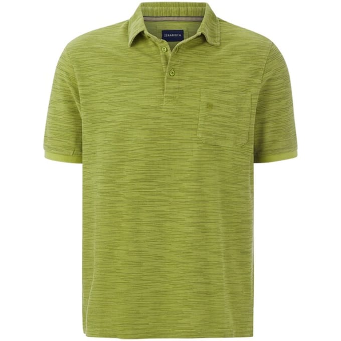 Babista herren Poloshirt - 60/62 - groen - Plus Size