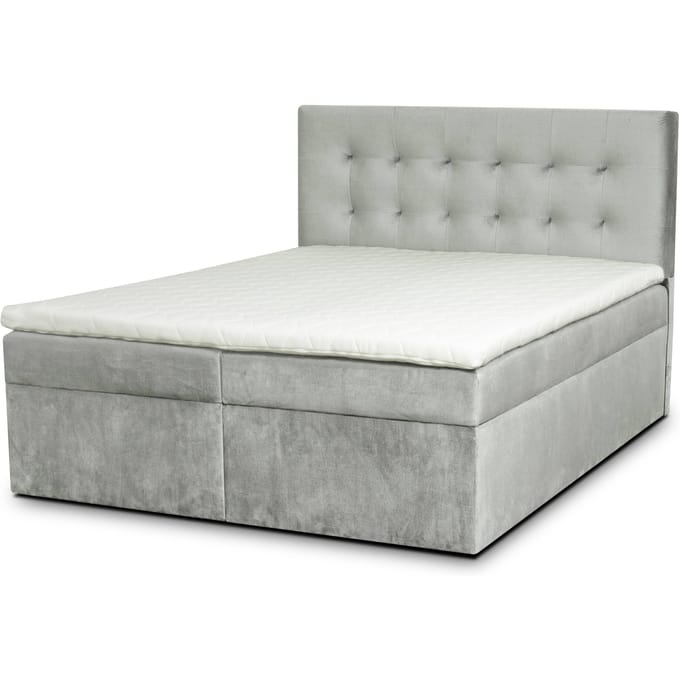 Boxspring Lille met opbergruimte velvet | Ropez