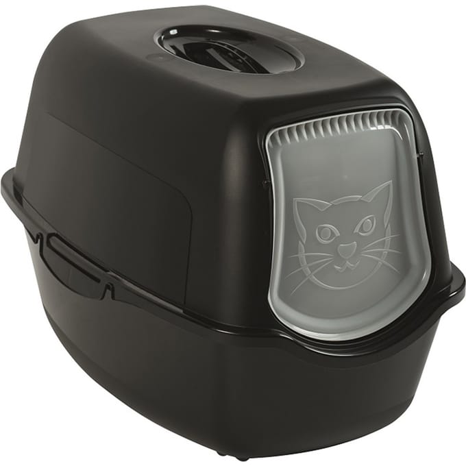 Rotho Mypet Kattenbak Eco Bailey 56x40x39 cm - Kattentoilet - Zwart&Zwart