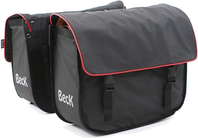 BECK Organic Fietstas rood