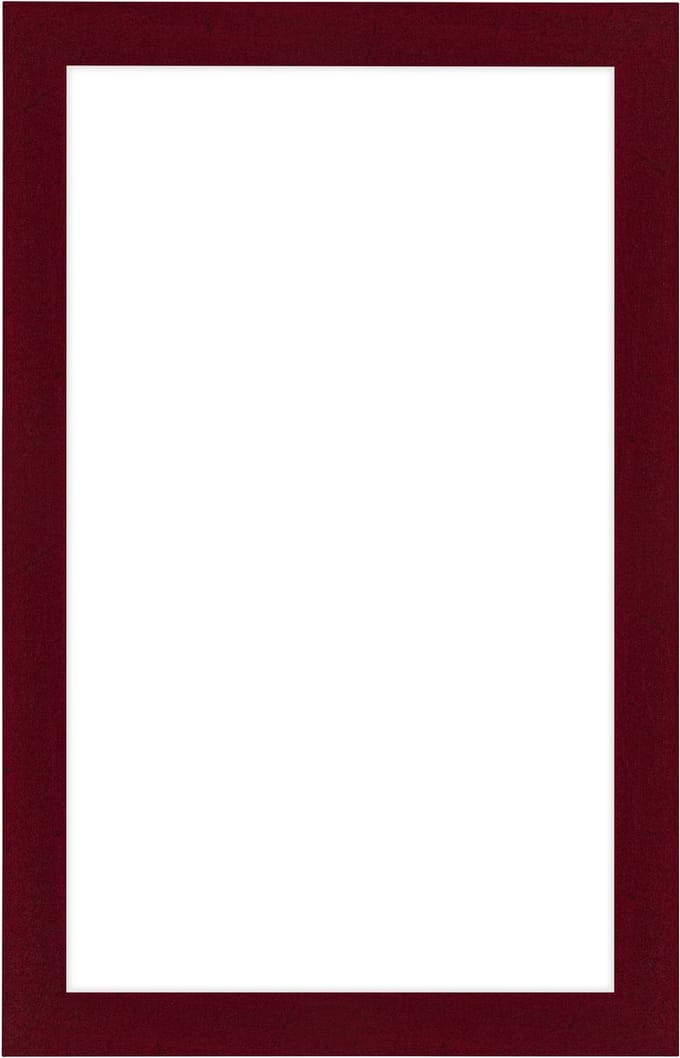 Fotolijst 33x48 cm - MDF - Wijnrood Geveegd - Colonia