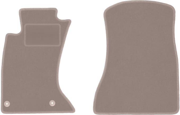 Beige voormatten voor: Lexus IS II 4WD sedan (2005-2013)