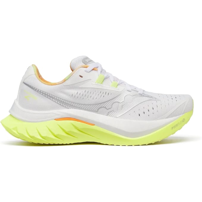Saucony Endorphin Speed 4 W - Hardloopschoenen - White / sunny - 7.5