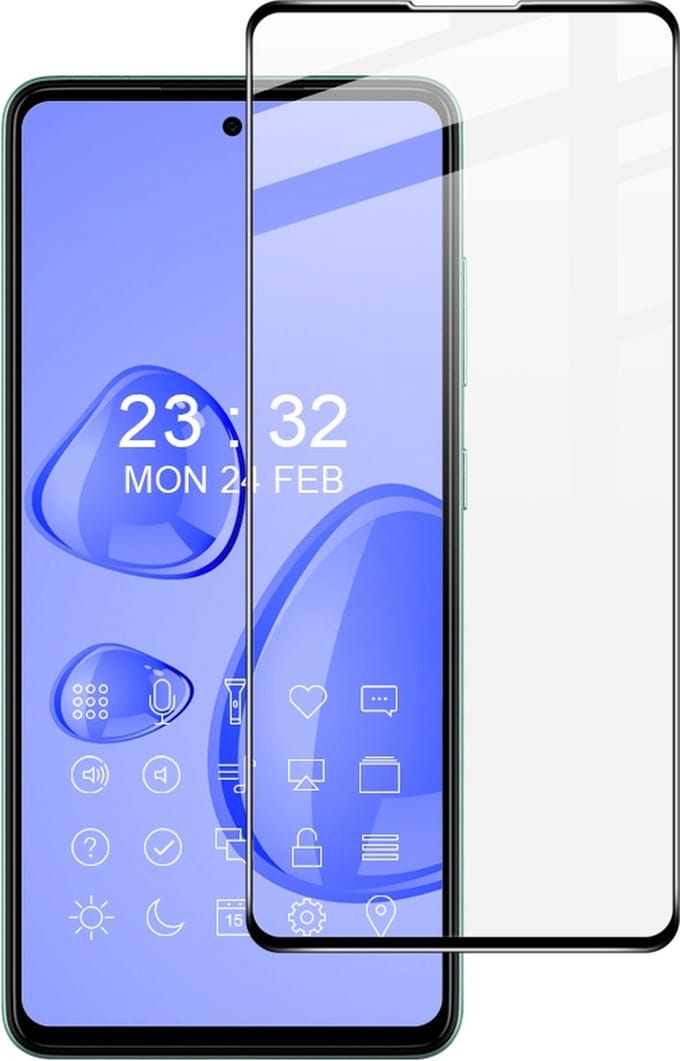 Solidenz Screenprotector - Geschikt voor Samsung Galaxy A33 - Premium Fullcover