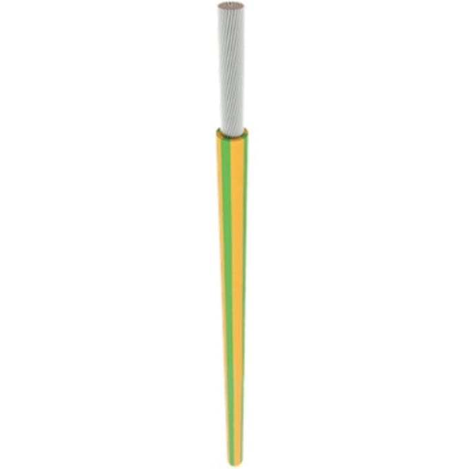 H07V2-K Tc Uv Beschermd Kabel 16mm² Groen Geel - 186813 [2 Meters]