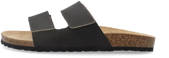Bianco Leren sandalen BIALORENZO