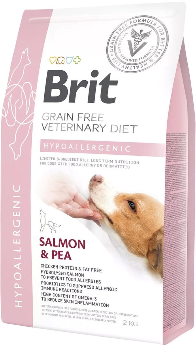 Brit Veterinary Diet Dog - Grain free - Hypoallergenic - 12 kg