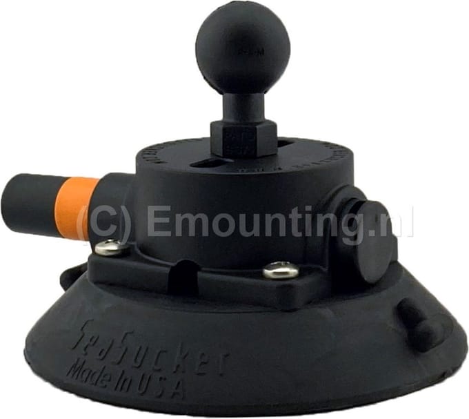 Zuignap 11 cm met Vacuümpomp en B-kogel - RAP-B-379U