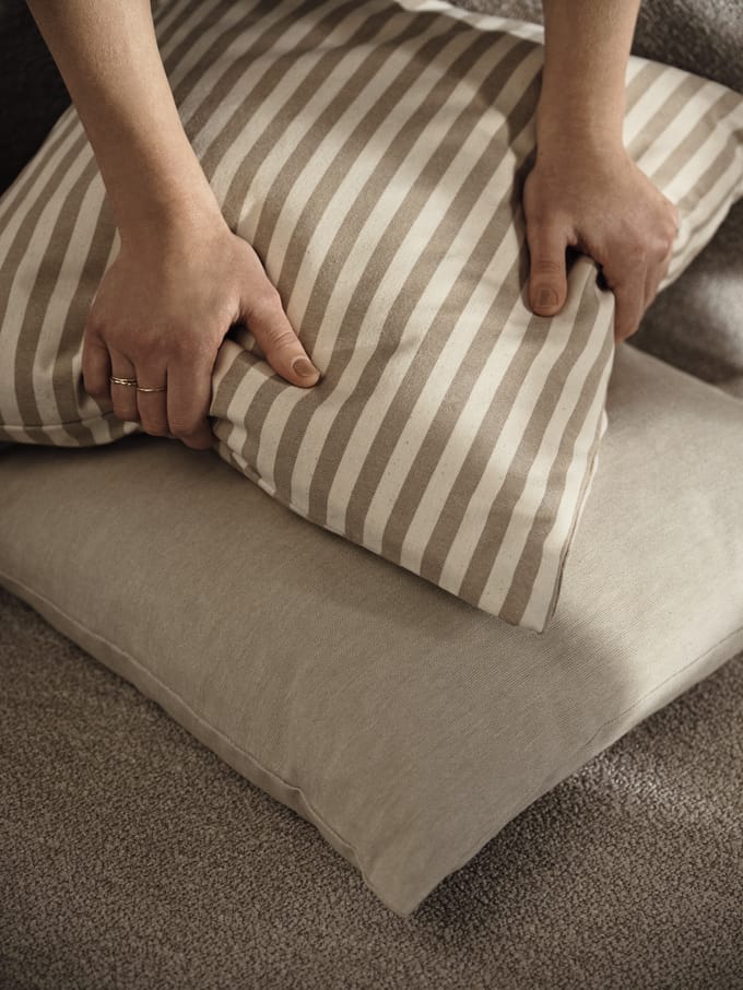 Ferm Living Strand Outdoorkussen - sand