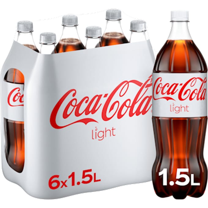 Coca Cola Light - Frisdrank - 6 x 1,5 liter