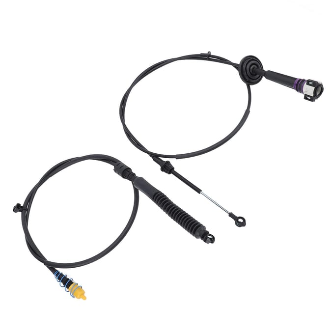 2 stuks Automatische Transmissie Schakelkabel 12477640 Stabiele Prestaties Auto Trans Versnellingspookkabel voor 1500 2500 3500 gray