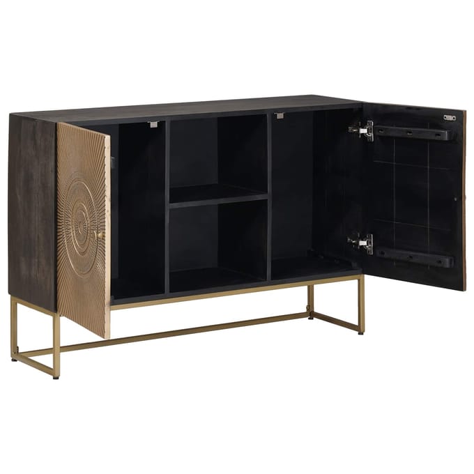 vidaXL - Dressoir - Koper - 105 - x - 30 - x - 70 - cm