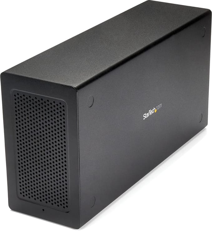 StarTech.com Thunderbolt 3 PCIe-uitbreidingschassis met DisplayPort - PCIe x16 - systeembus-extender - DP