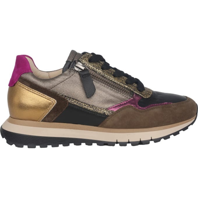 Gabor 56.378.63 - dames sneaker - Groen - maat 35.5 (EU) 3 (UK)