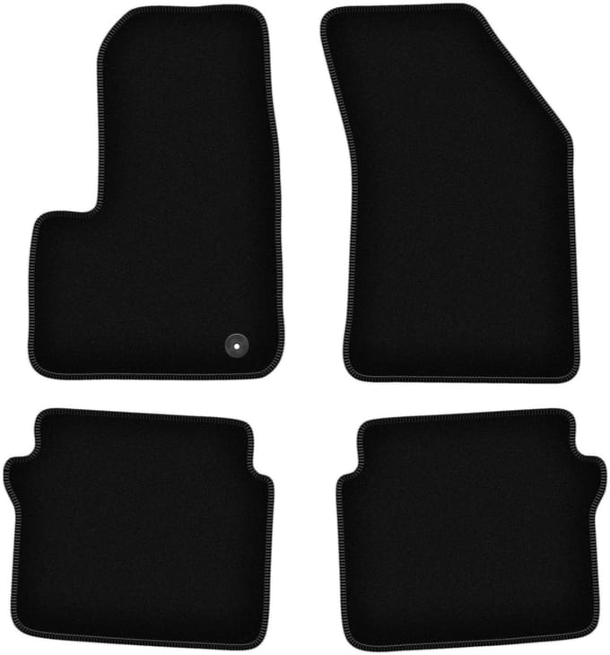 BASIC zwarte veloursmatten voor: Chrysler Sebring III sedan (2007-2010)
