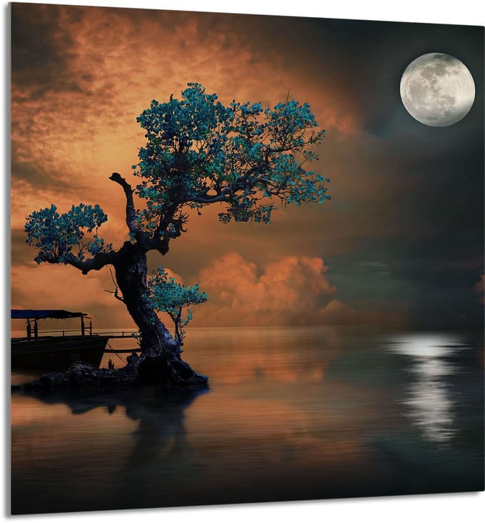 TMK ArtDeko - Snijplank - Glas - 60x65 cm - Bescherming