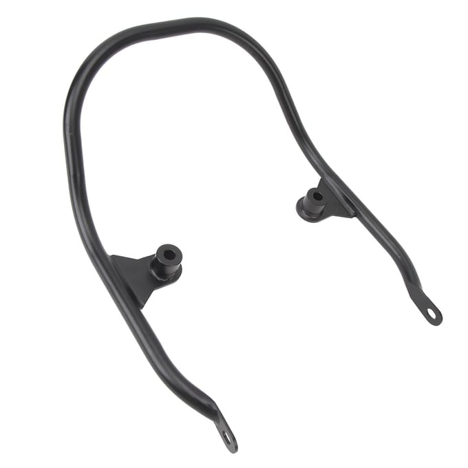 Motorfiets Passagier Handgreep Armsteun Stabiel Stijlvol Robuust Motorfiets Passagier Bagagedrager Handvatten black
