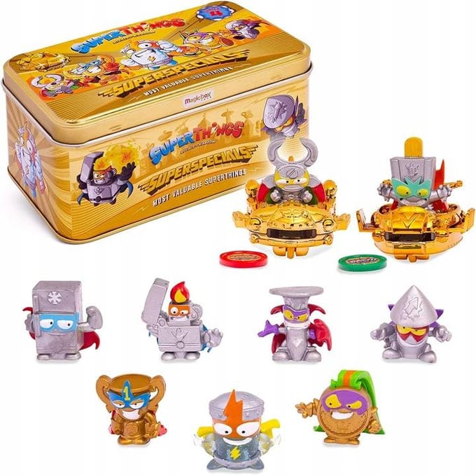 Superthings Golden Tin Superspecials Series 4 Figuur Geel Kinderen