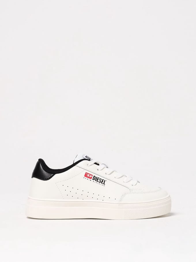 SKBLOWSNEAKER Casual Leather Sneaker Kids - White