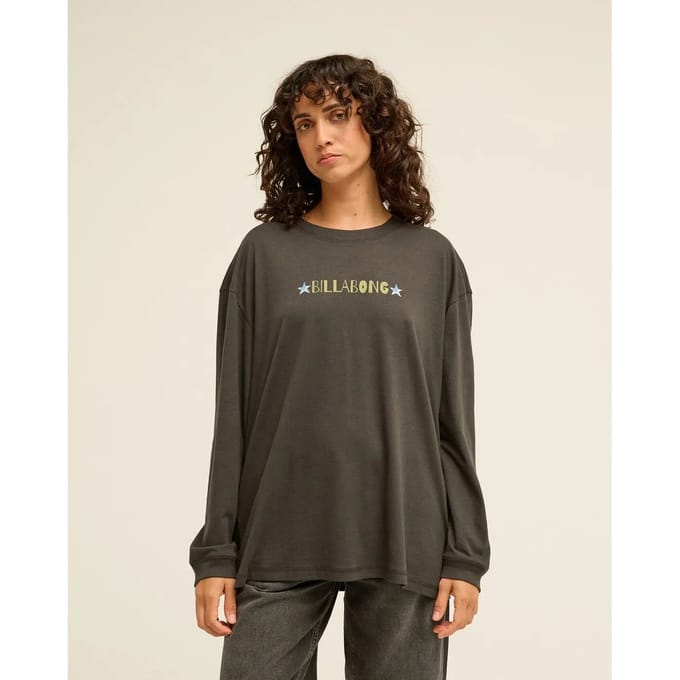 Dames-T-shirt met lange mouwen Billabong Rinding