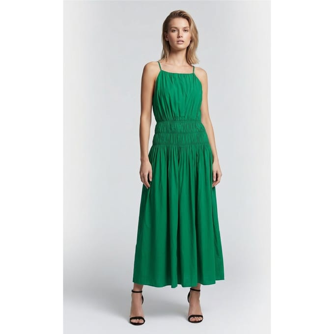 & Other Stories Marlow Dress Green Größe: 32 | Midikleider Outlet | Damen | Grün