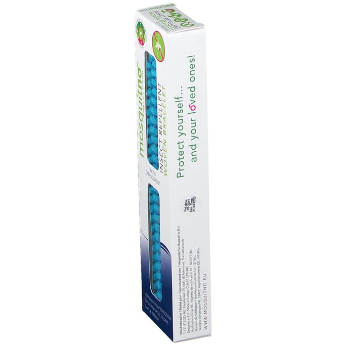 MosquitNo Gevlochten Anti-Mug-Armband Citriodiol 1