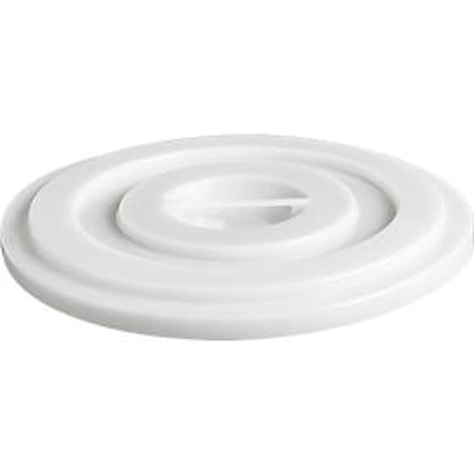 Deksel van HDPE, 35 liter, naturel
