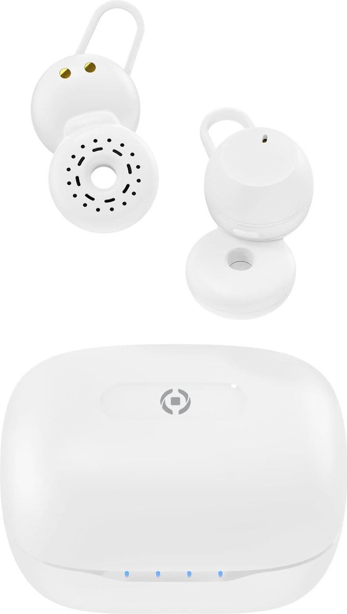 Headphones with Microphone Celly AMBIENTALWH White