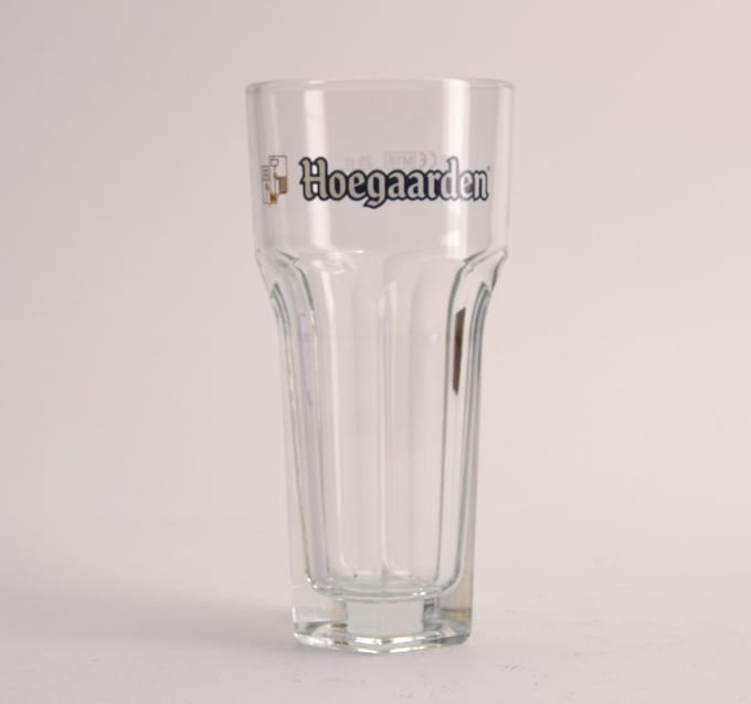 Hoegaarden Bierglas - 25cl - Origineel glas van de brouwerij - Nieuw