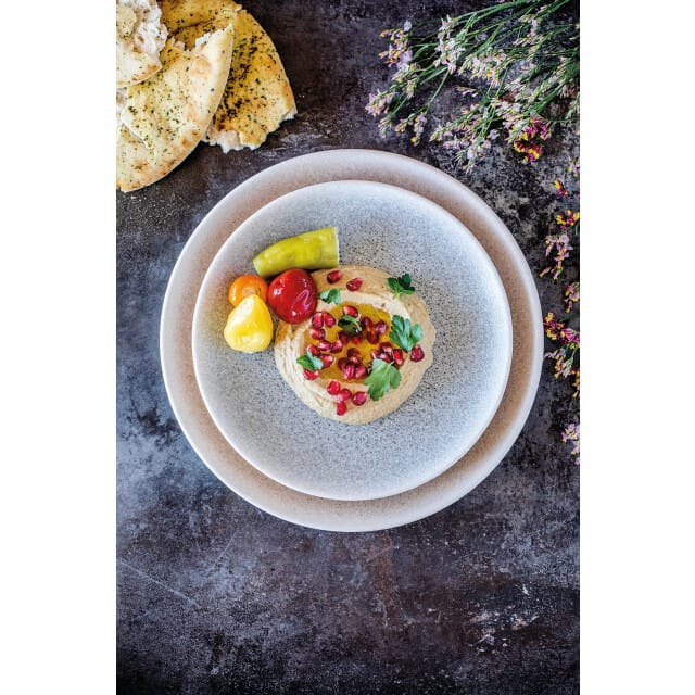 Bonna Dinerbord - Luca Ocean - Porselein - 25 cm - set van 6