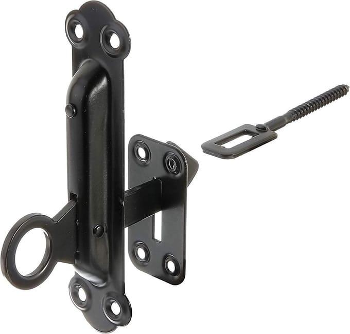 Zware Bevestigingsklem met Montageplaat | Zwart | 150 x 38 mm