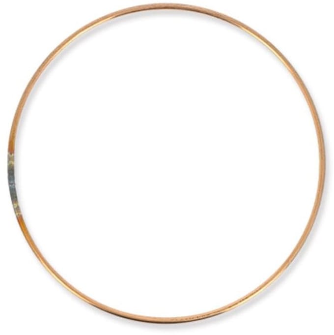 Graine Creative metalen ring 45 cm koper - knutselmateriaal decoratie.