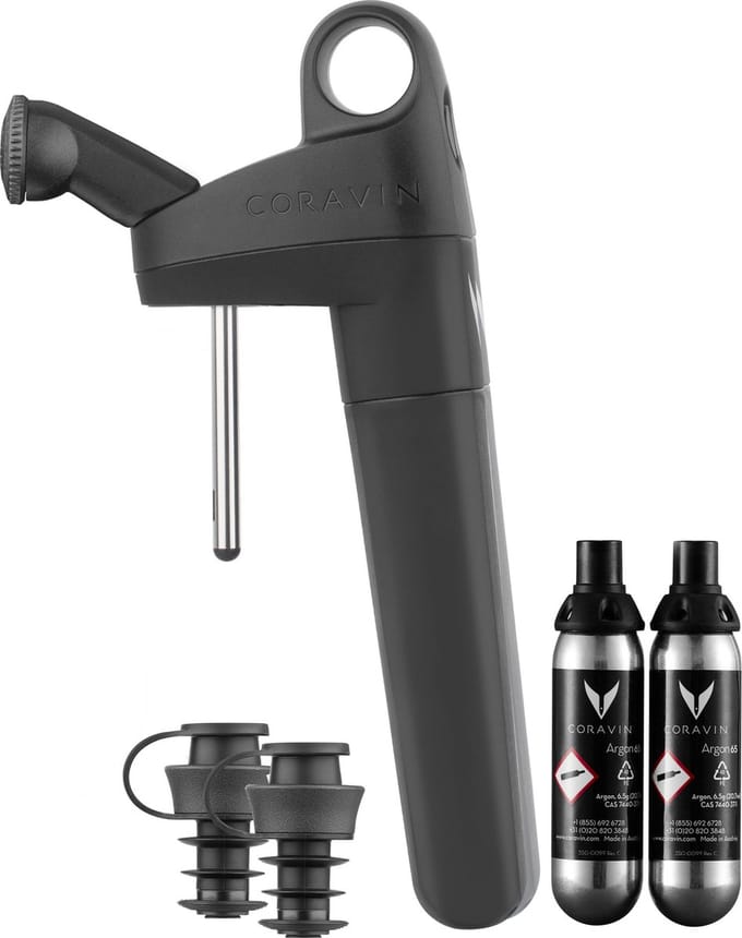 Coravin Pivot+ Wijnbewaarsysteem - Zwart
