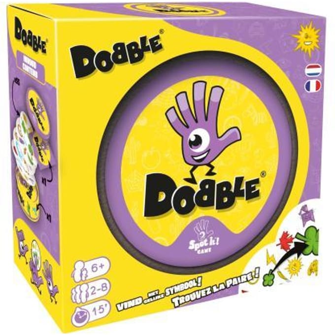 Dobble Bord- & kaartspellen Bordspellen Reisspellen Gezelschapspellen