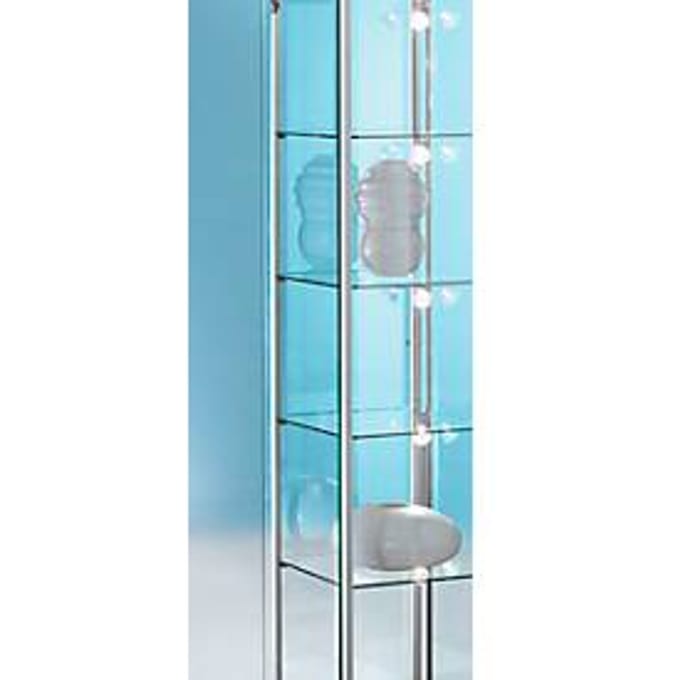 LED track verlichting voor BST Forum vitrines, 5 spots, 5x 4,5 W power LED's