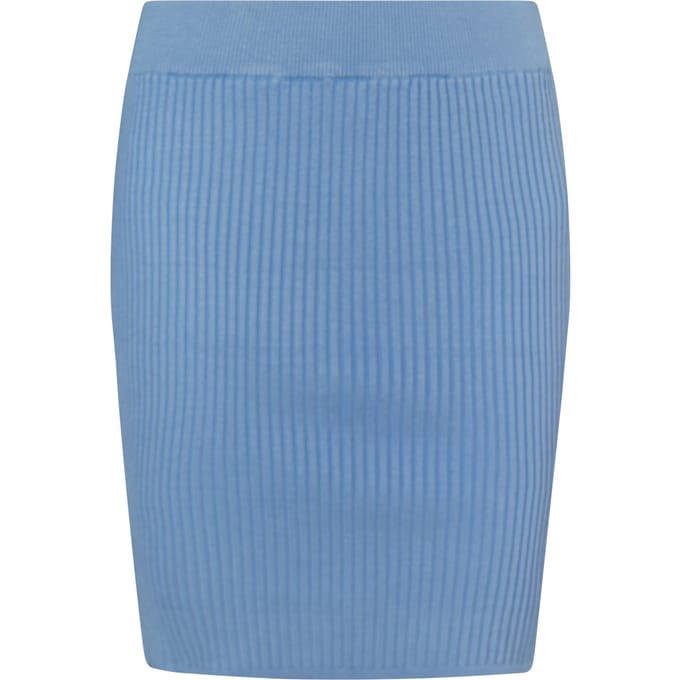 Mymo gebreide rok Dames blauw
