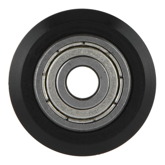 10 stuks CNC Wiel Katrol POM met Lagers 5 mm Boring voor 3D Printer (L) gray