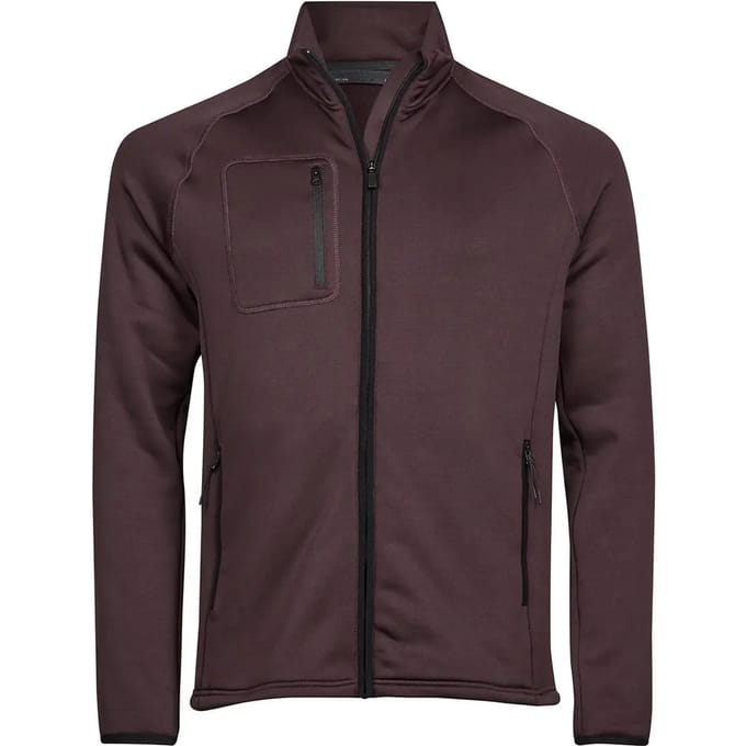 Tee Jays - Stretch Fleece Jacket - Grape maat S
