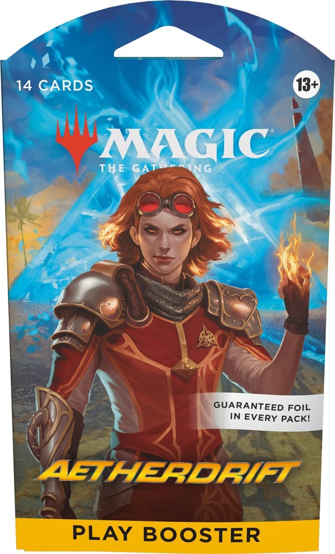 Magic: The Gathering Aetherdrift Play-booster (1 pakje van 14 kaarten)