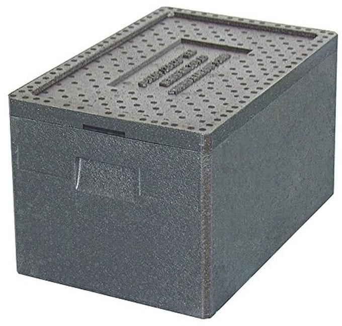Geïsoleerde voedselcontainer GN 1/1 voor het bewaren van warm en koud voedsel