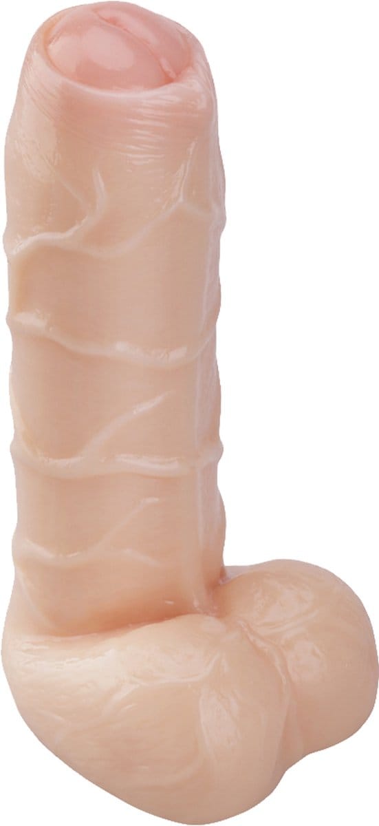 Being Fetish - PVC Dildo 15 cm – Lichte Huidskleur