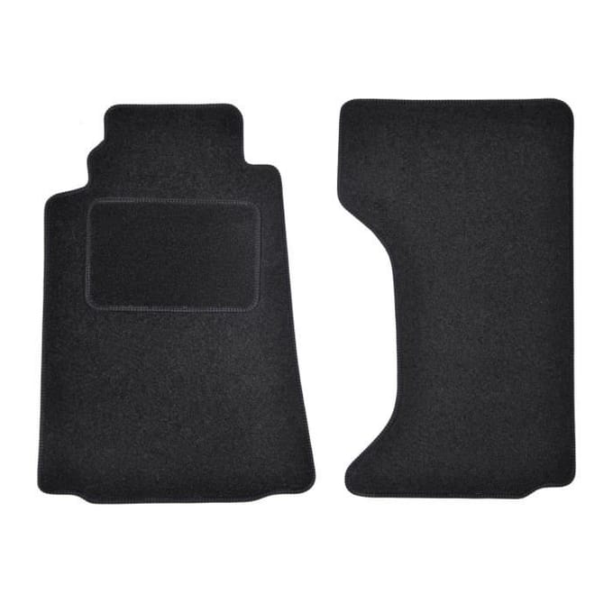 Tapis de sol - Mazda - Miata MX-5 - Velours noir - Sur mesure - Antidérapant