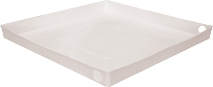 Lekbak wasmachine Bertina, 65x65x6 cm.