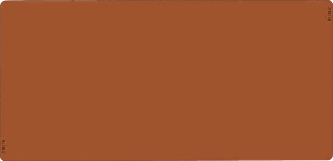 NOOBLU Bureau onderlegger DUBL - 85 x 45 cm - Senso Cognac
