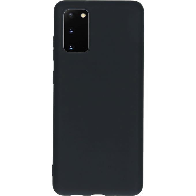 Samsung Galaxy S20 Siliconen Back Cover - Zwart