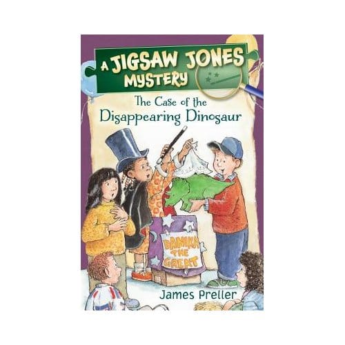 Jigsaw Jones Disappearing Dinosaur - JAMES PRELLER