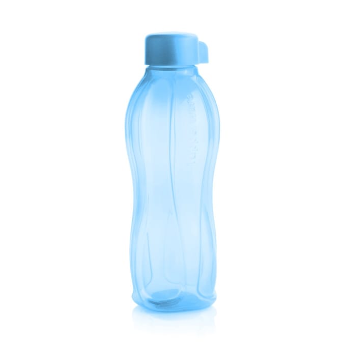 Tupperware ecofles 1 liter blauw