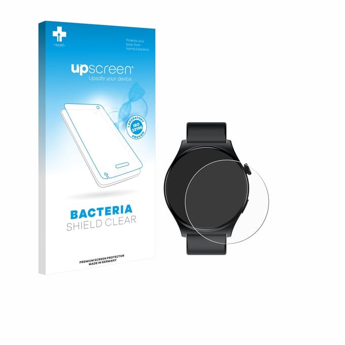 upscreen - Screenprotector voor Infinix XWATCH XW3E - Folie Beschermfolie transparant antibacterieel