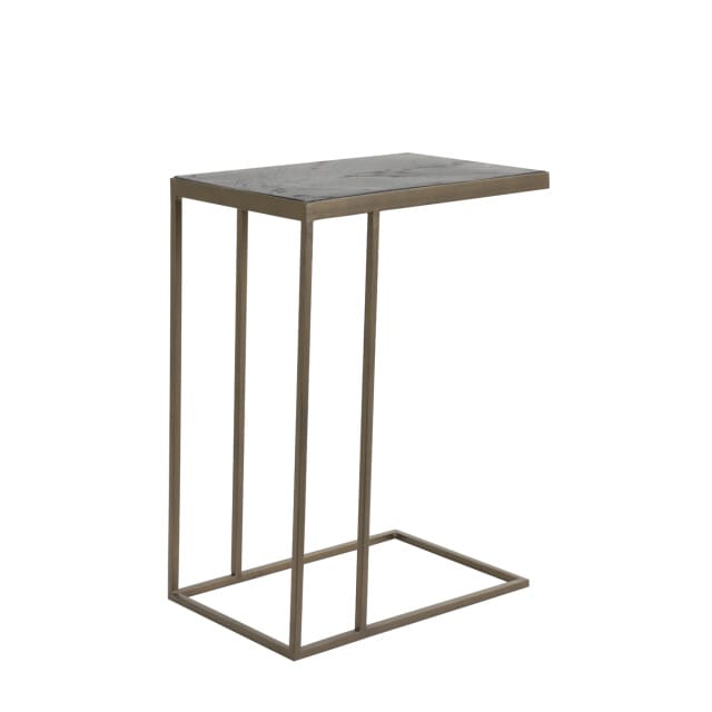 Light & Living bijzettafel chisa 45x30x62cm -